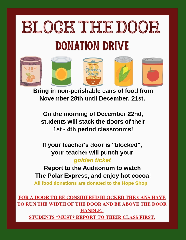 canned food drive 